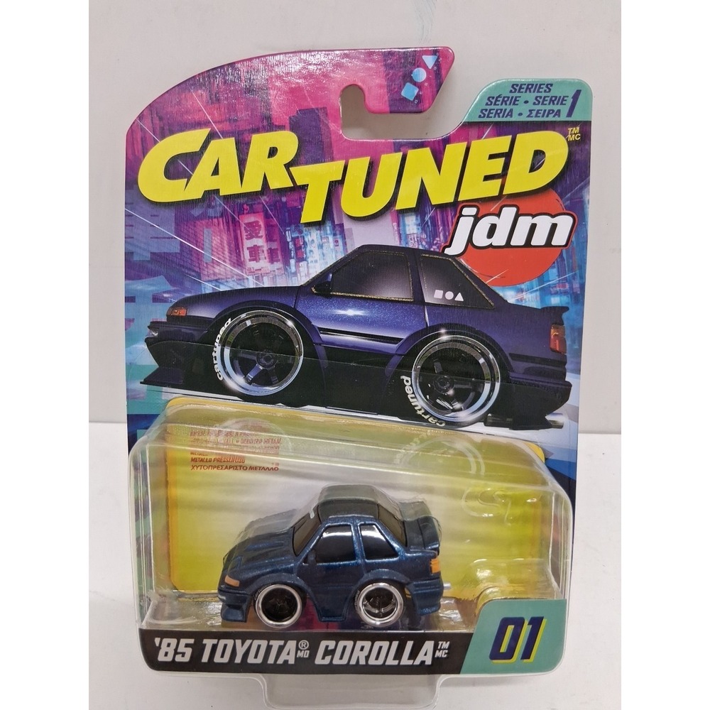 Car Tuned Jdm '85 Toyota Corolla Blue